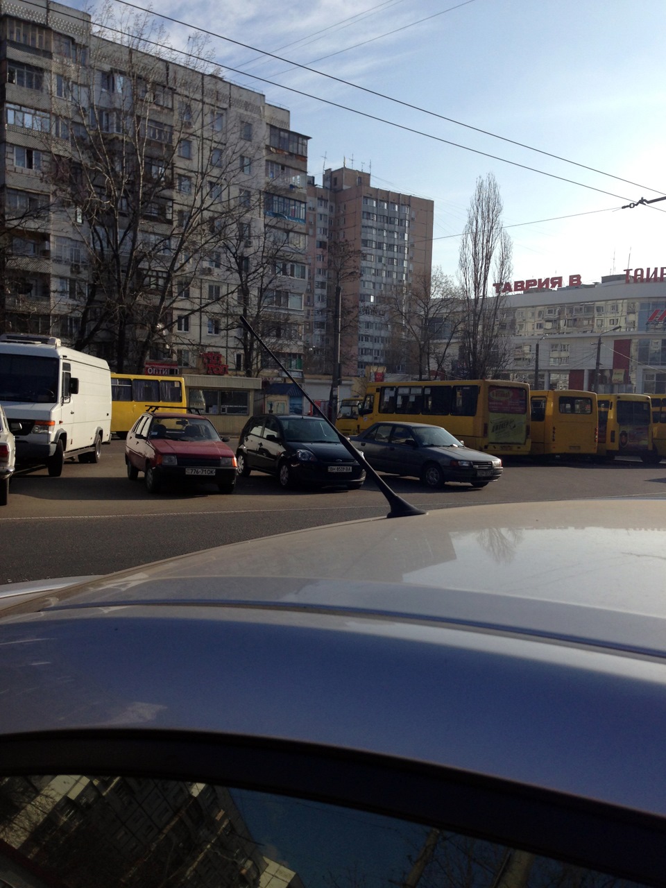 Повернув антену 1