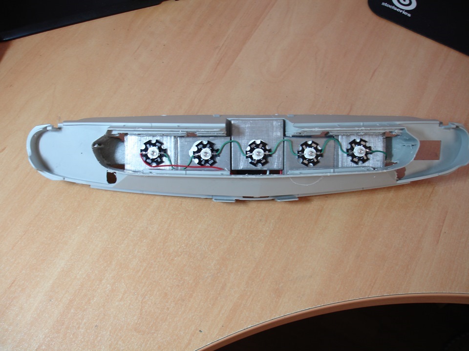 Переробка додаткового стопа під LED 1