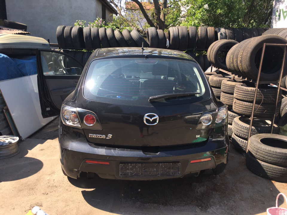 Заміна заднього бампера та задніх ліхтарів mazda 3 4