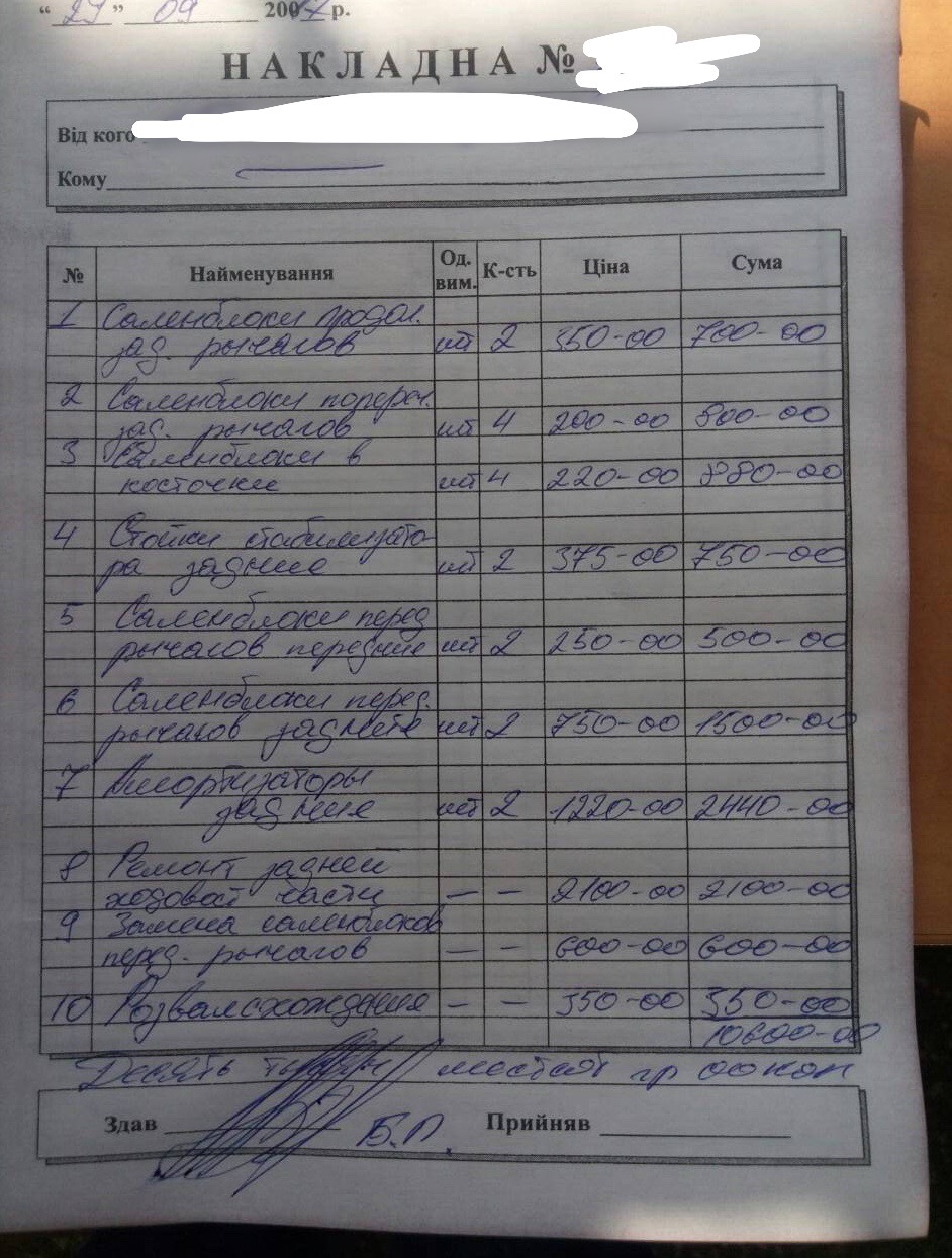 Ремонт ходової 1