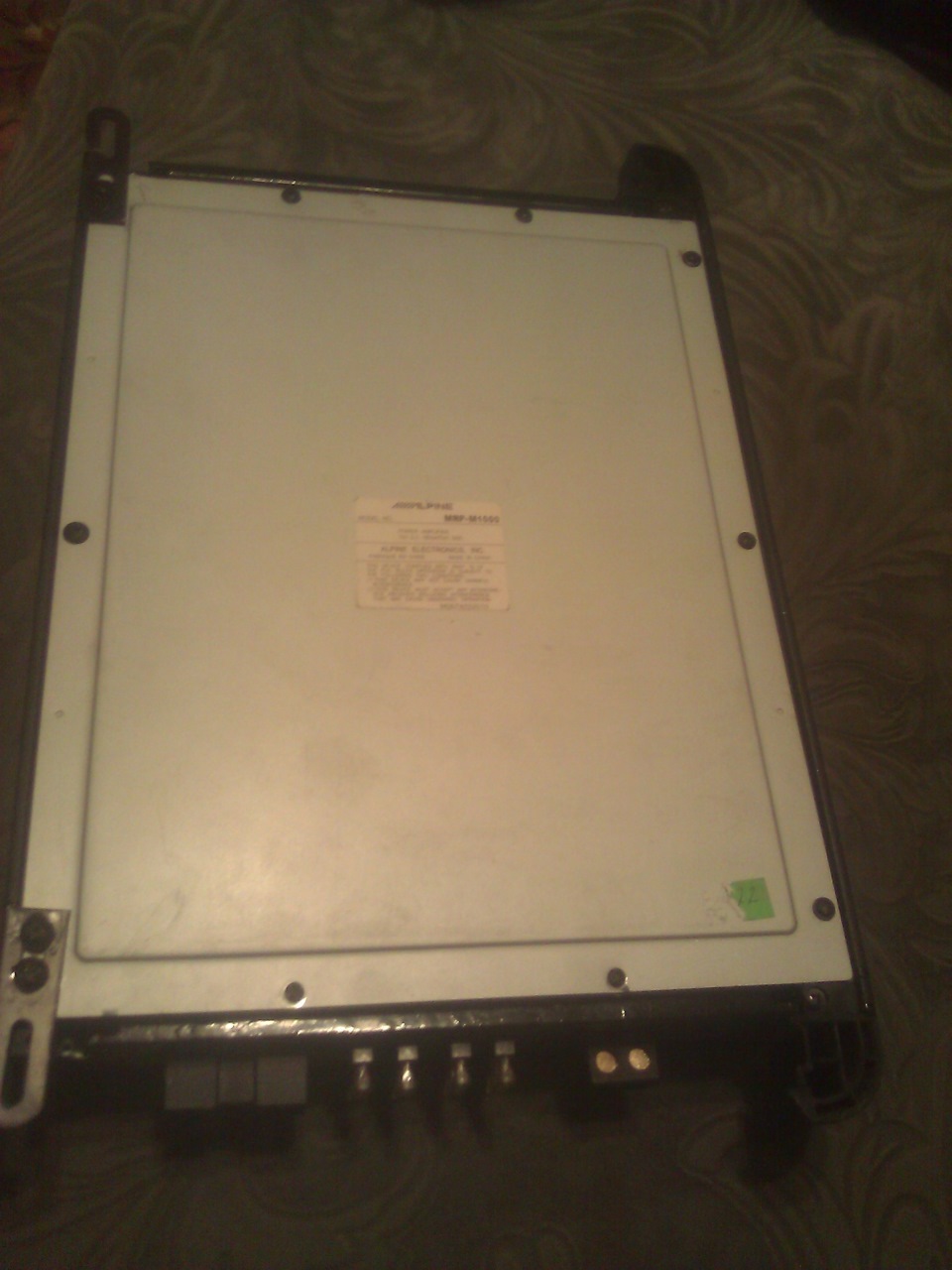 ПРОДАЖА: Усилитель Alpine MRP M1000 (ПРОДАНО) 5