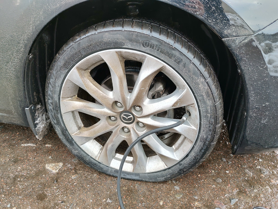 Геть низький профіль! Зміна 215/45/r18 на 225/50/r18 Mazda 3 BM 2