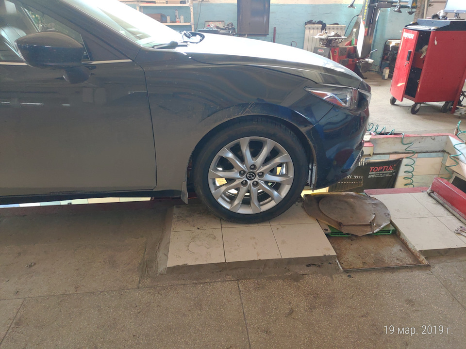 Геть низький профіль! Зміна 215/45/r18 на 225/50/r18 Mazda 3 BM 4