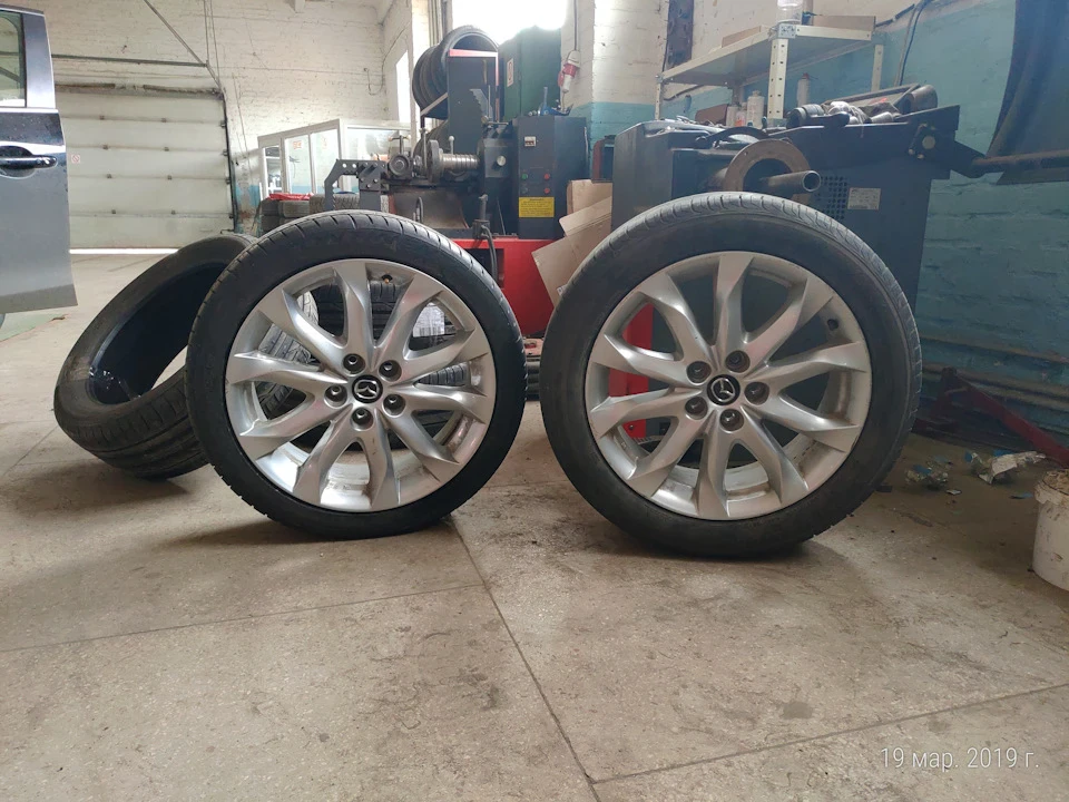 Геть низький профіль! Зміна 215/45/r18 на 225/50/r18 Mazda 3 BM
