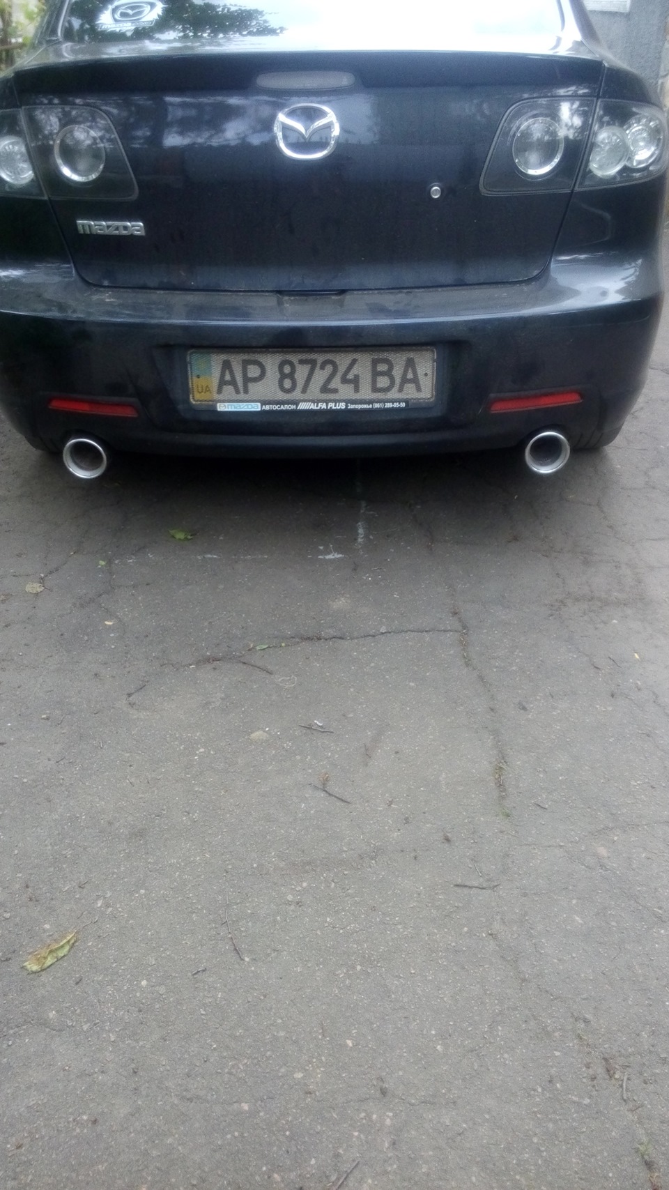 Розведення вихлопу 1