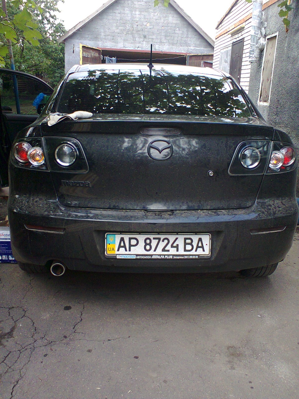 Задня біла ПТФ 2