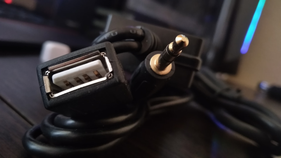 AUX і USB Адаптер до Штатної магнітоли + ELM 327 4