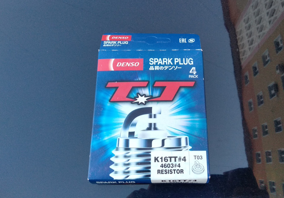 Свічки запалювання DENSO K16TT на MAZDA 3 BK 1.6 2