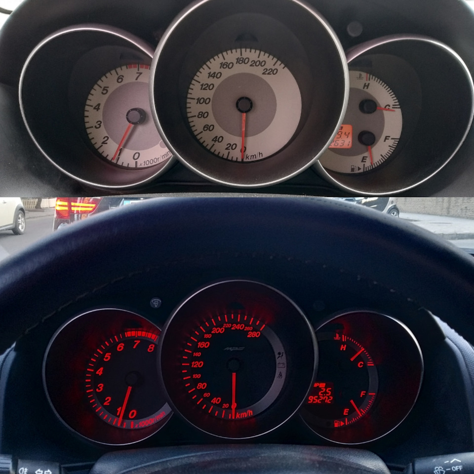Приладова панель Mazda 3 mps 2