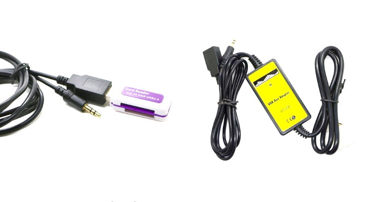 Встановлення AUX, USB 1