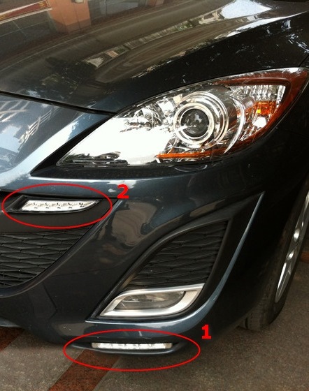 DRL — для Mazda 3 new 1