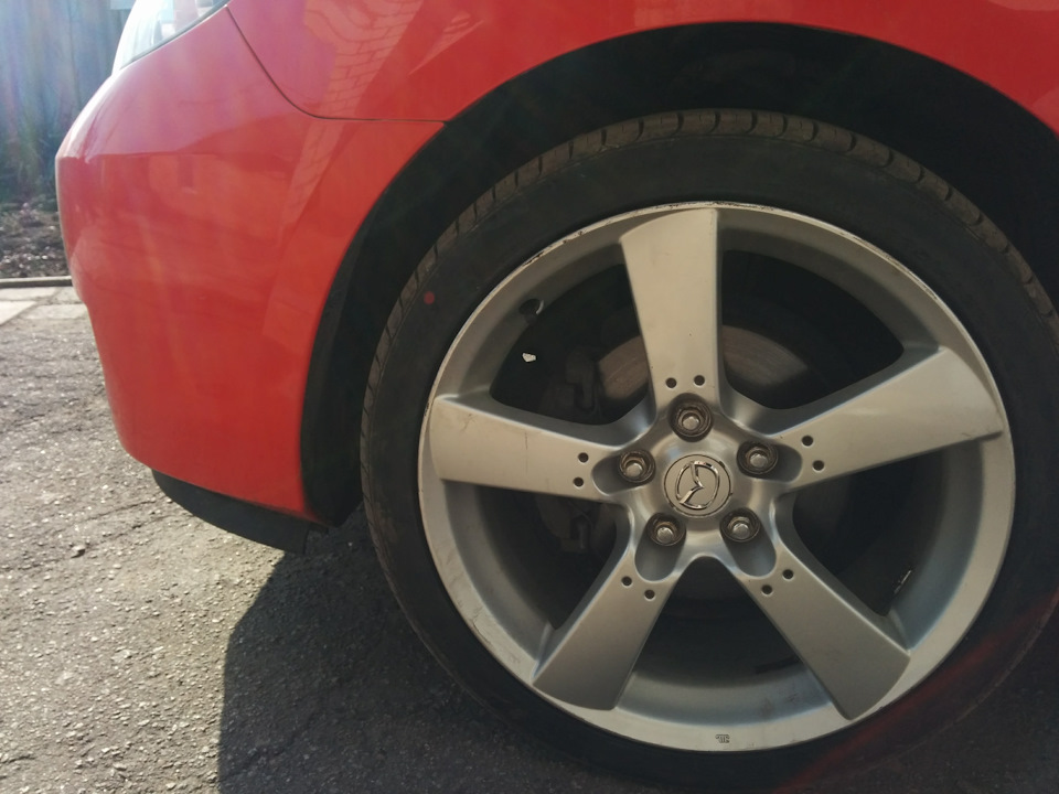 Eibach Pro-Kit -30 + диски RX8 + Nexen Nfera SU1 1