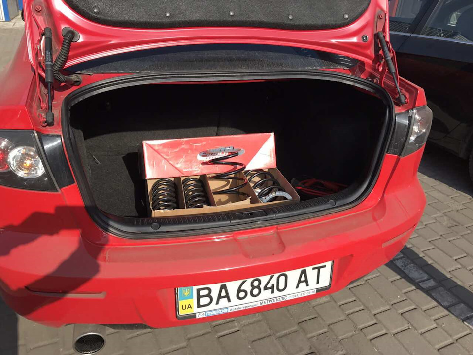 Eibach Pro-Kit -30 + диски RX8 + Nexen Nfera SU1 3