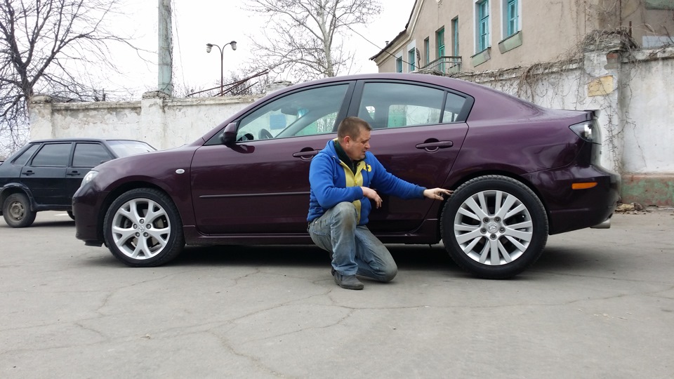 Примерка дисков от Mazda 6 второго поколения, как вам? 1