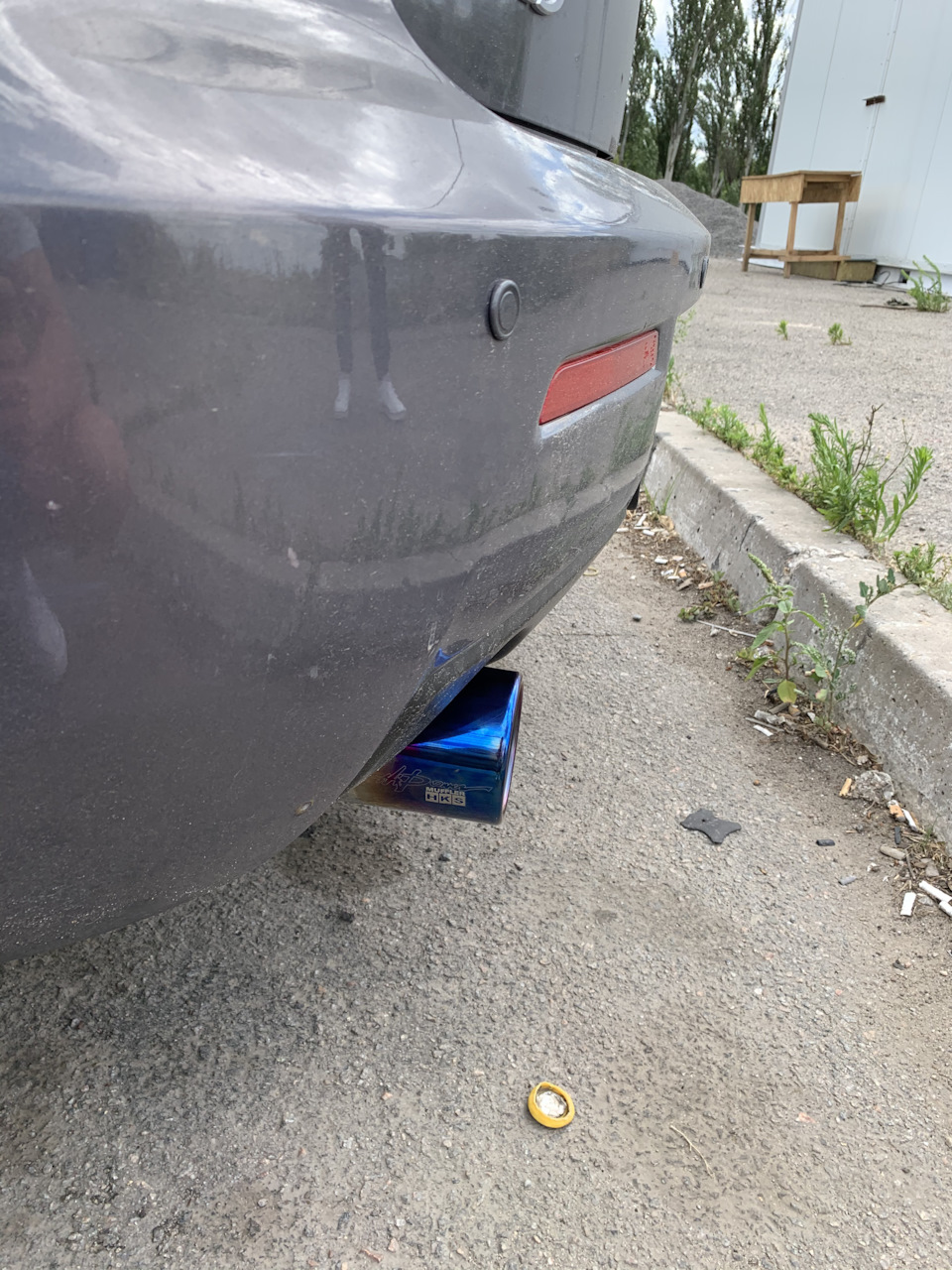 Накладка на глушитель 1