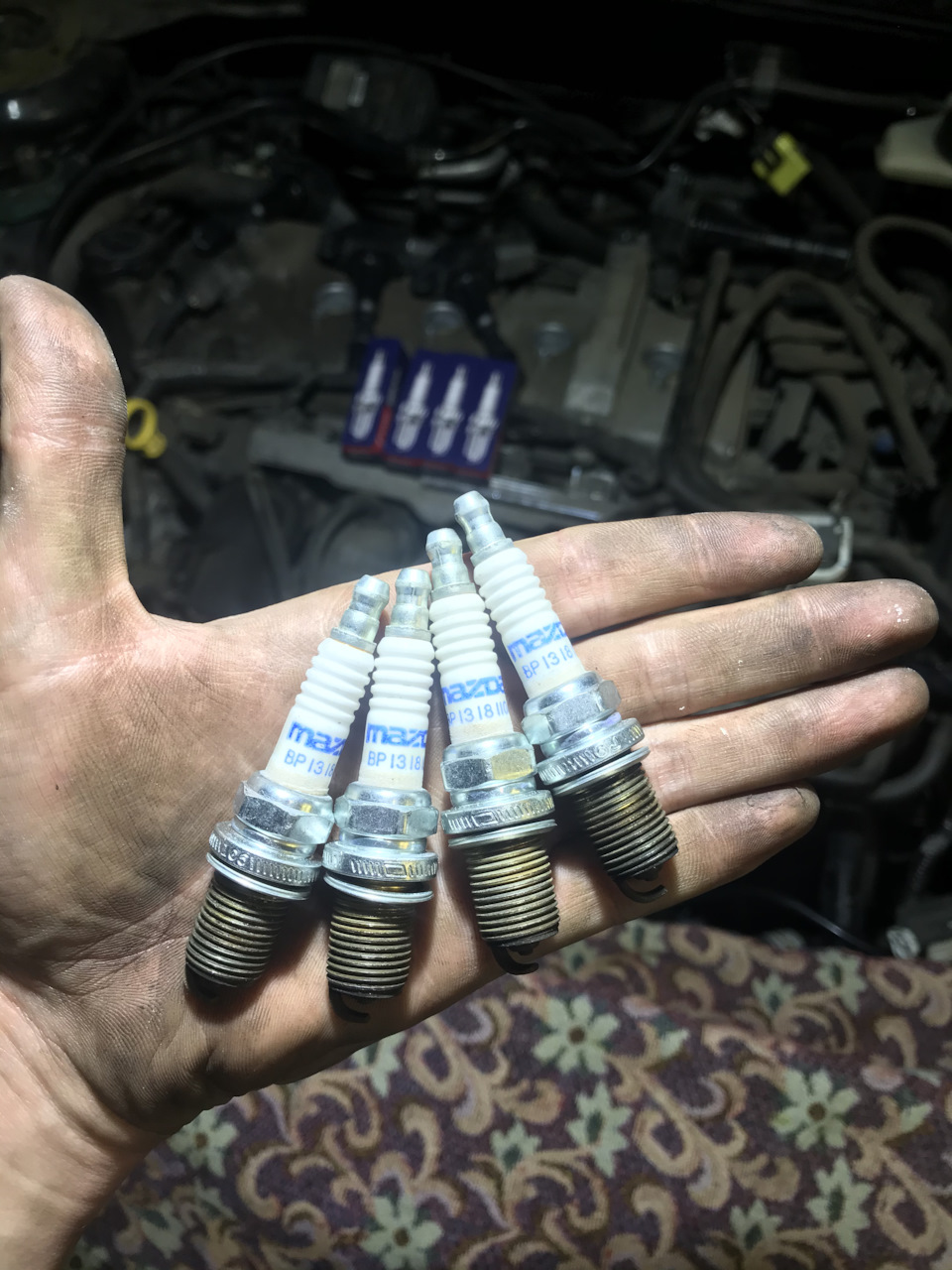 Заміна свічок Denso 2