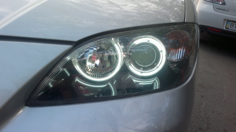 Ангельские глазки Мазда 3 (CCFL (angel eyes) Mazda 3) 2