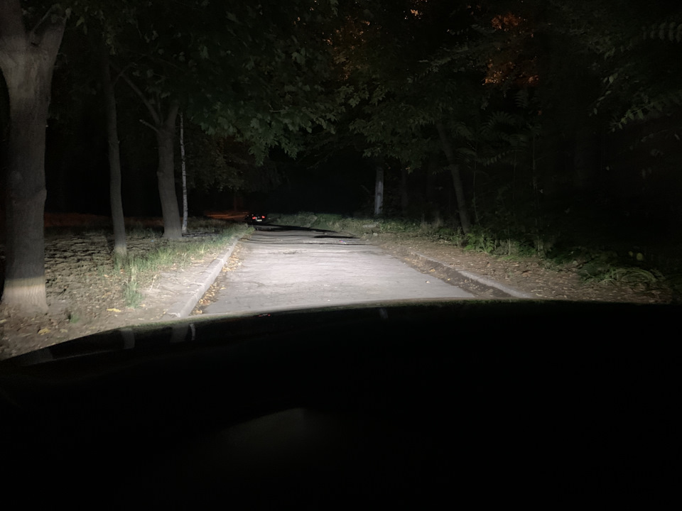 Діодні лампи в ближній + ДХО 5