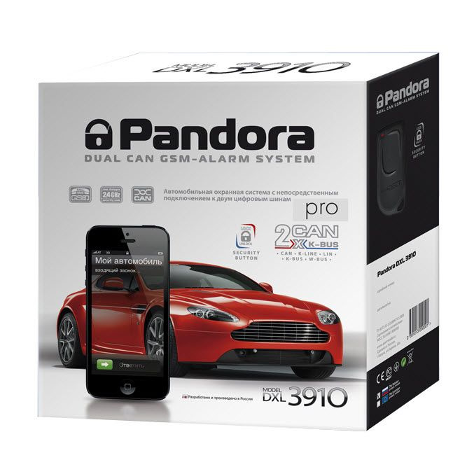Сигналізація Pandora з 2 мітками, автозапуском, GPS-модулем. Лонгрід. 2