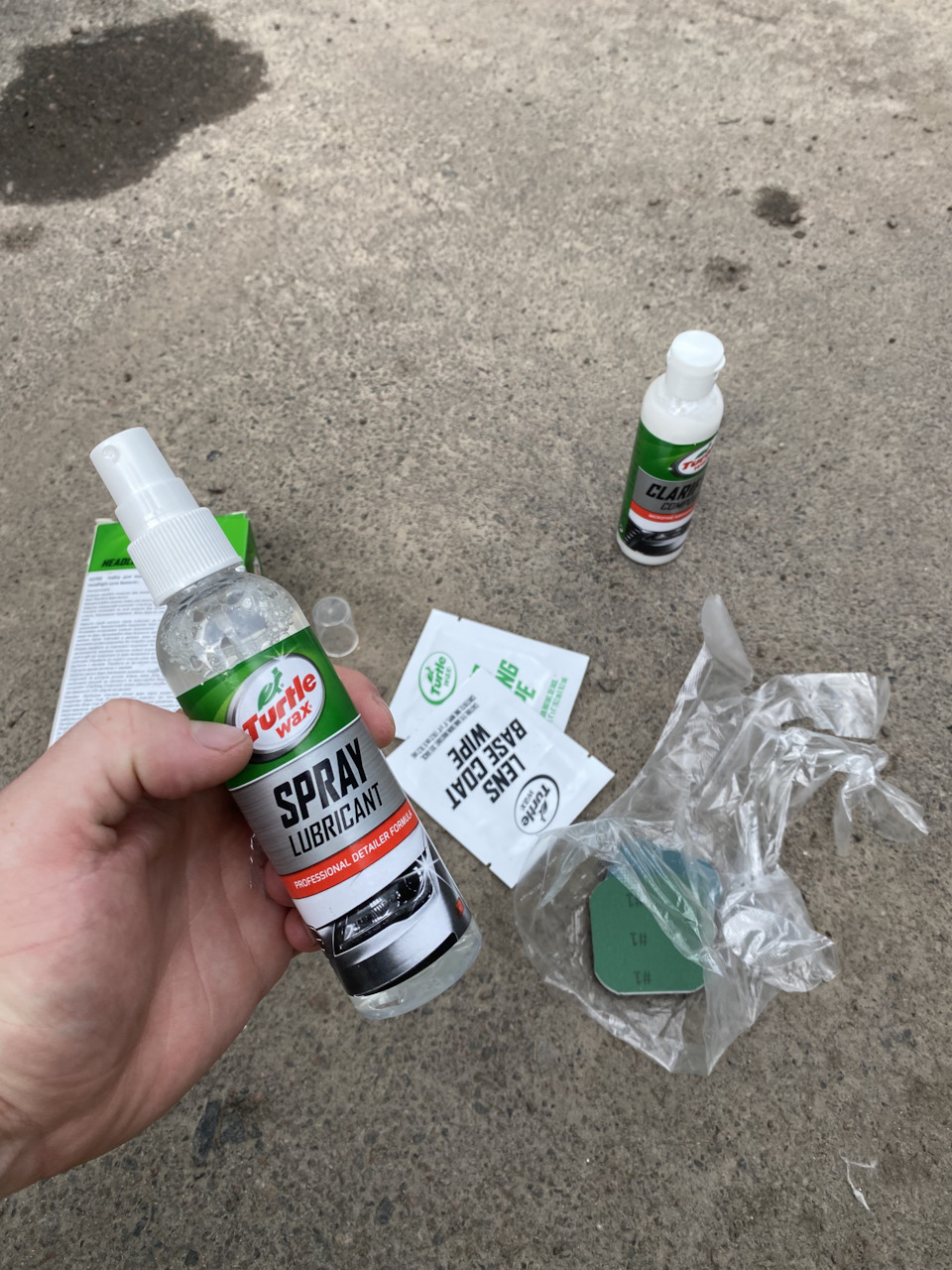 Набір відновлення фар Turtle Wax FG7606 5