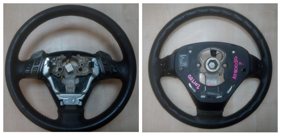 #20. Розбір OEM керма та кнопок від Mazda3 SP23 1