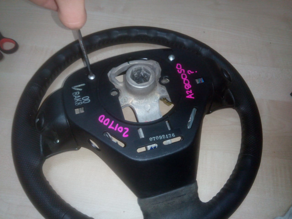 #20. Розбір OEM керма та кнопок від Mazda3 SP23 2
