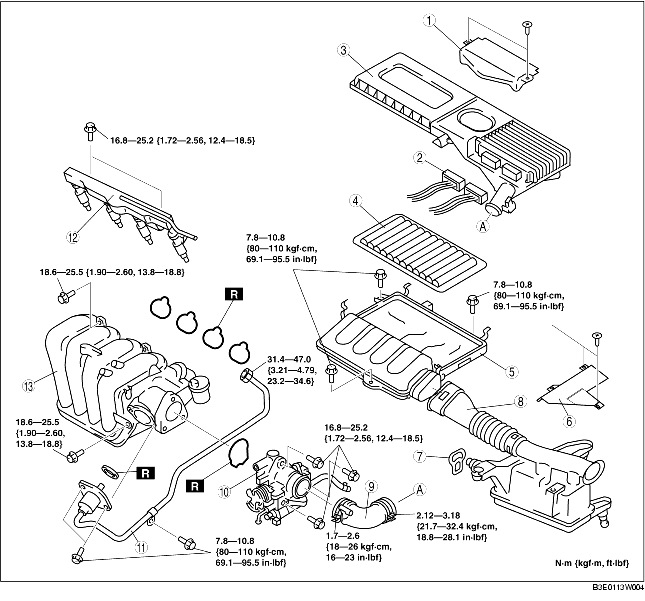 #40. Датчик детонації Mazda ZJ01-18-921 та заміна прокладок ВК 4