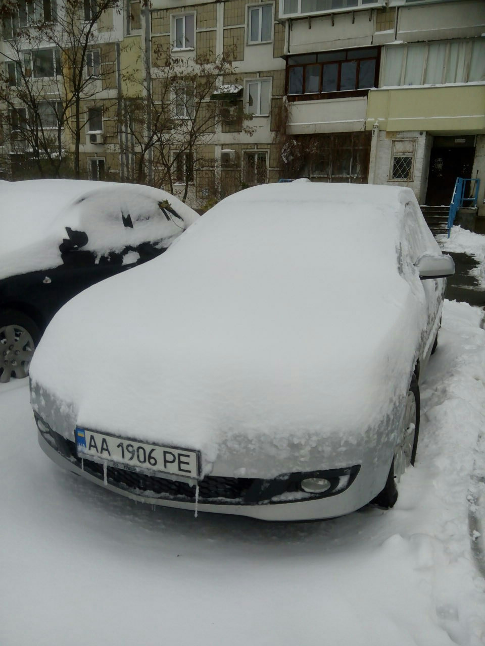Зима + щітка для снігу 1