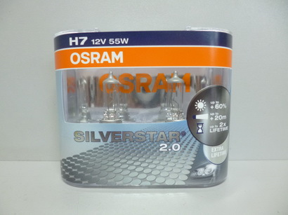 Лампочки Osram SilverStar 2.0 h7 3