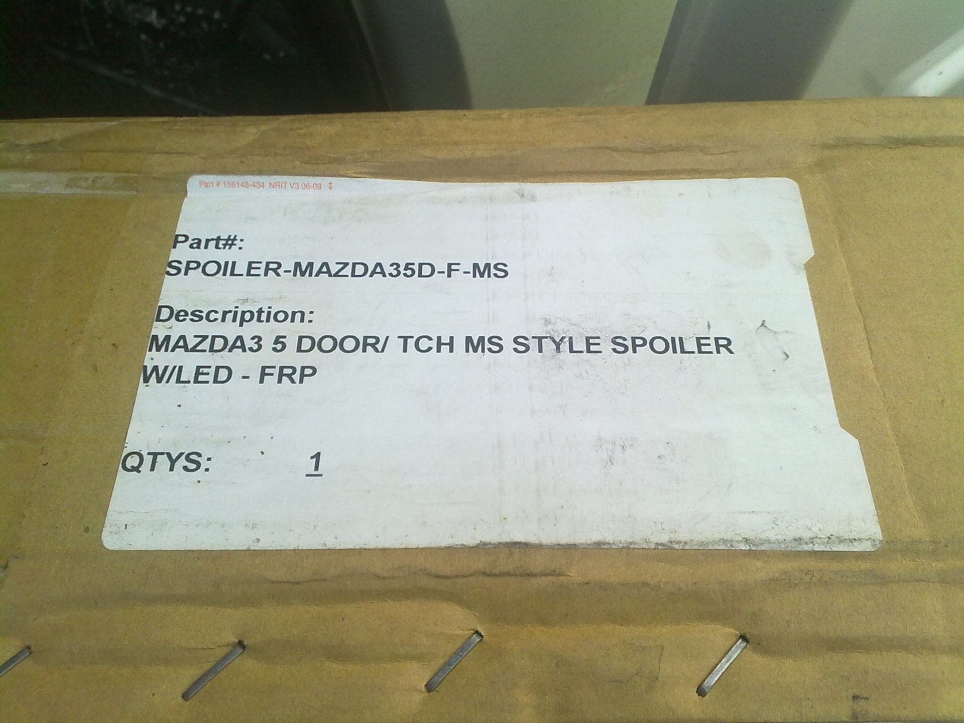 mazdaspeed spoiler 1