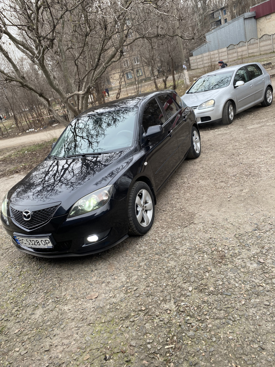 6. Ангельские глазки mazda 3 bk 1