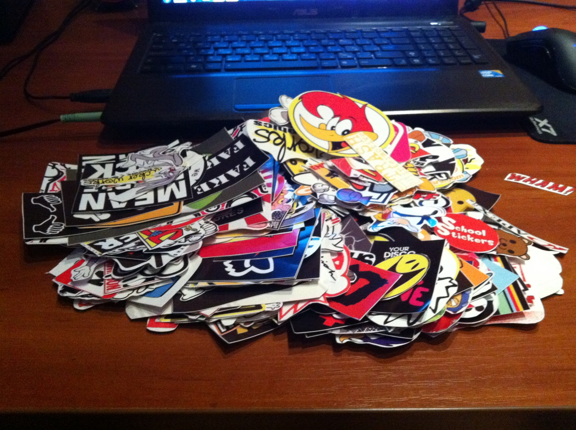 JDM Face. Stage 1 - Sticker Bombing 3