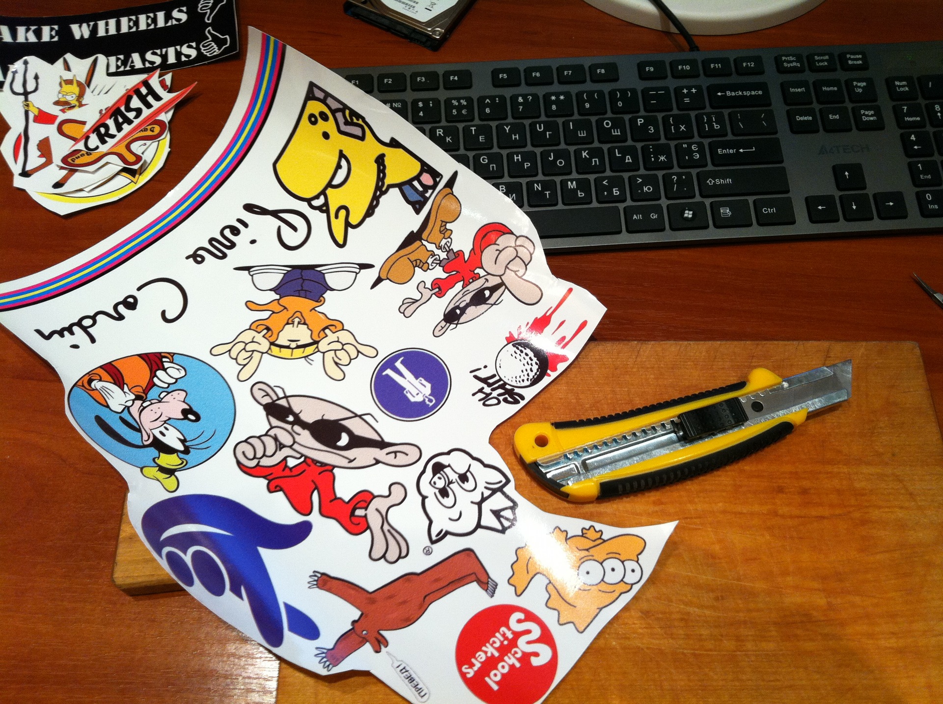JDM Face. Stage 1 - Sticker Bombing 2