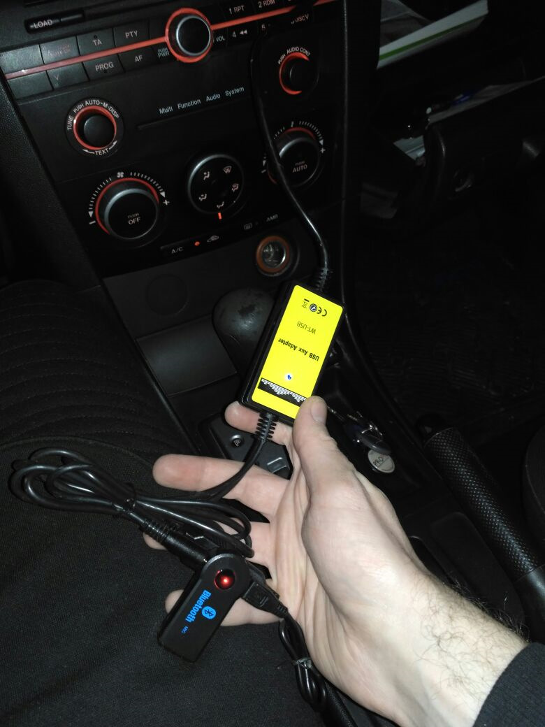 AUX, MP3 у штатній магнітолі + заміна фільтра салону 3