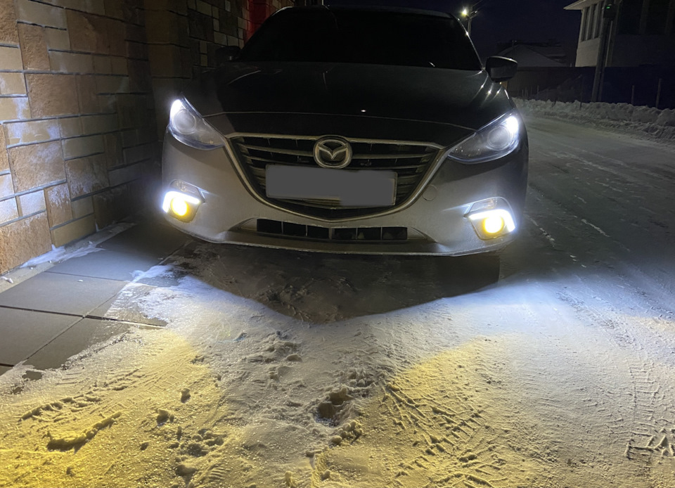 Лампи двох кольорів для ПТФ 4