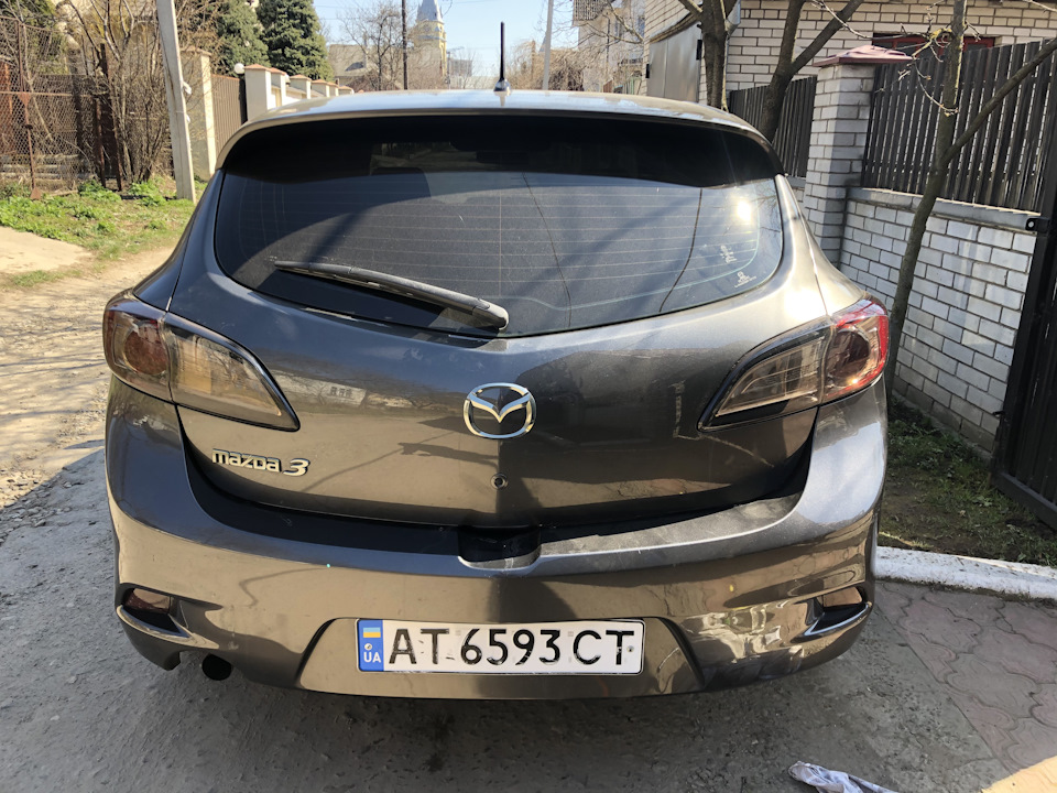 Притонував шильдики та катафоті бампера 1