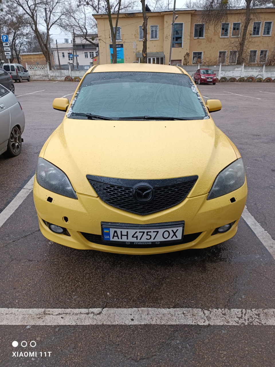 Mazda зупиняється 1