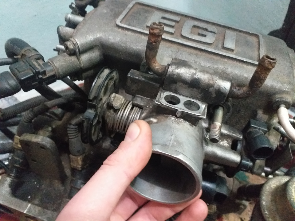 мозги с део lanos на mazda 323bf 1985г 3