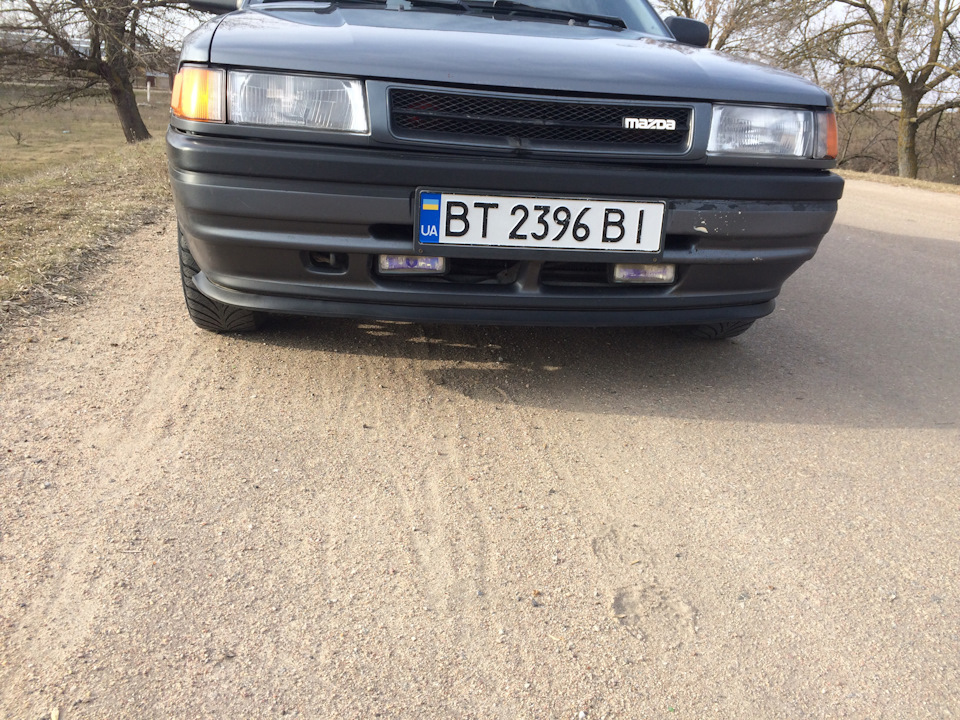 Губа бампера 5