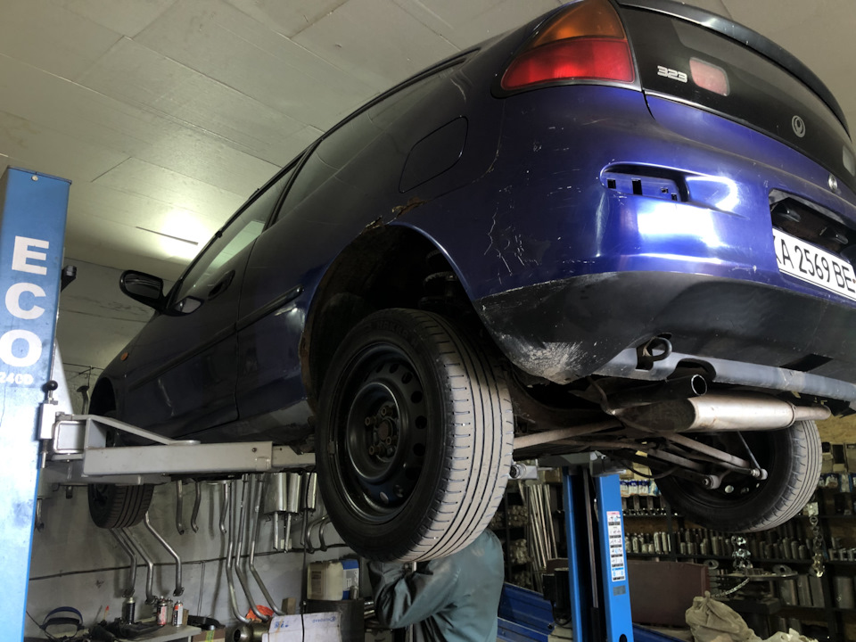 Ремонт вихлопу 1