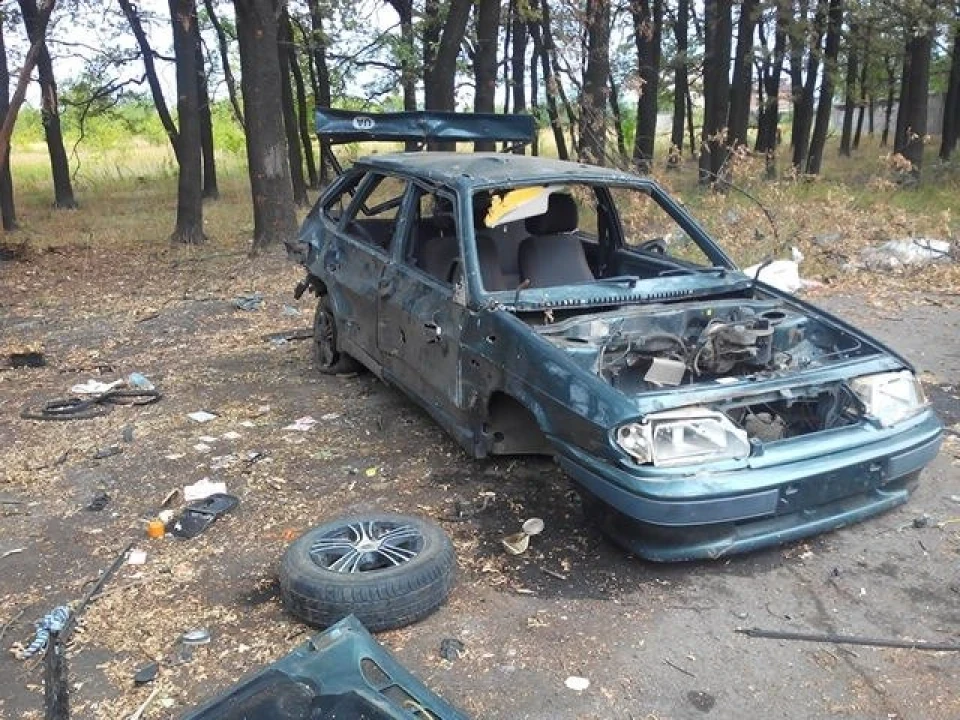 Mazda 323 із зони АТО.