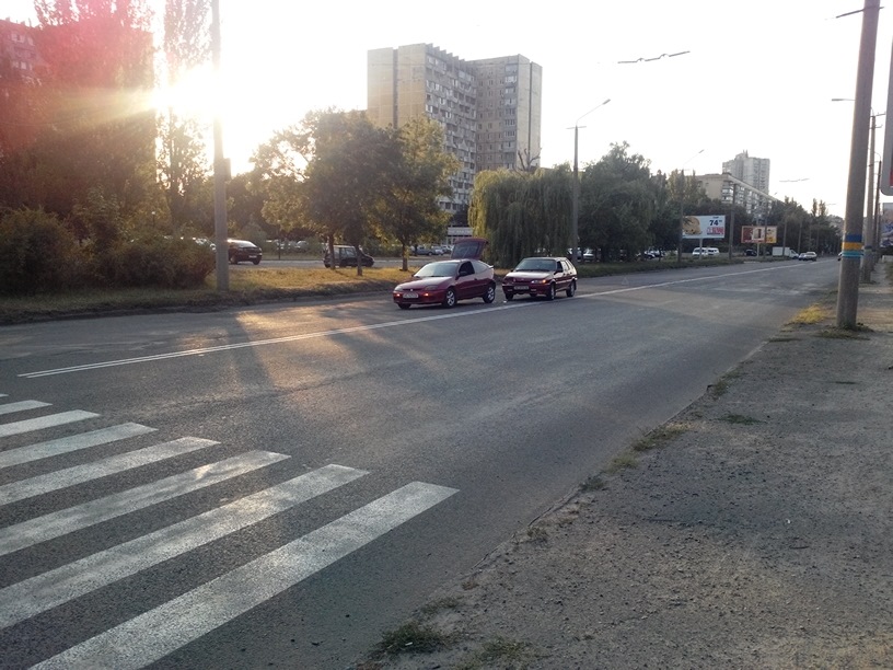 Сталася неприємність, ДТП 1