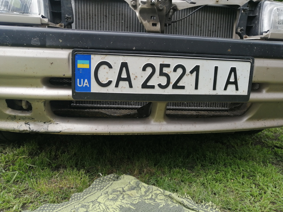 Монтаж захисту радіатора 2