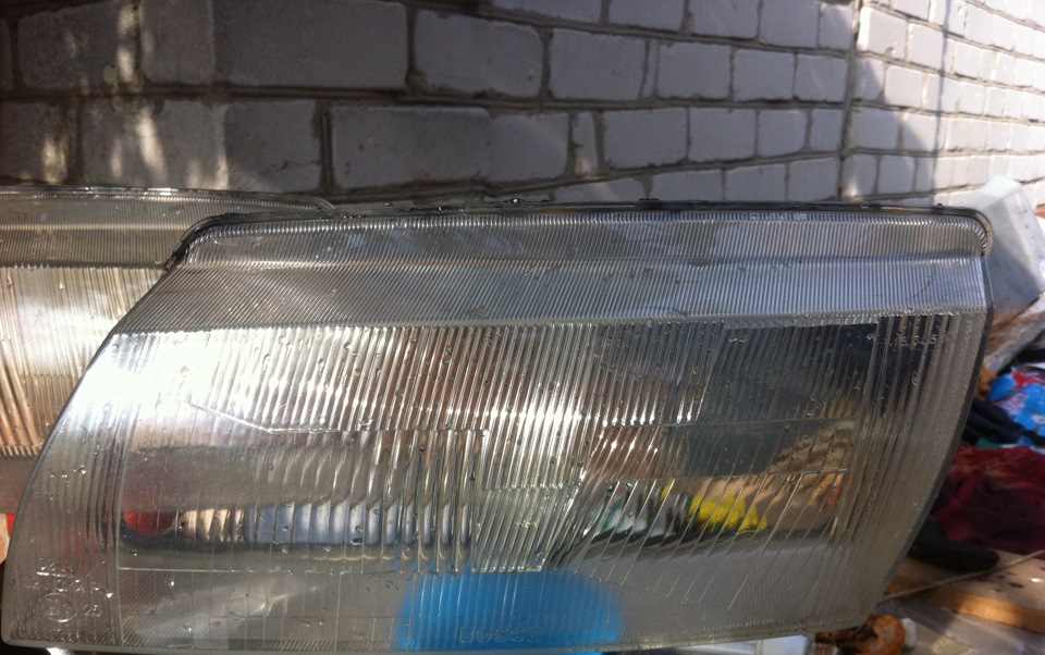 Мийка, полірування фар 1