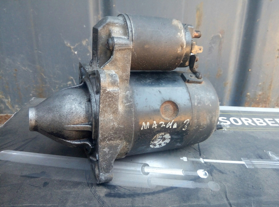 Стартер мазда 323 BA 12v 0.9 kw (продам або обмін) 1