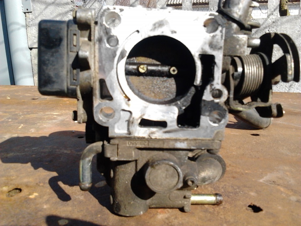 Чистка ДЗ Mazda 323 BG 2