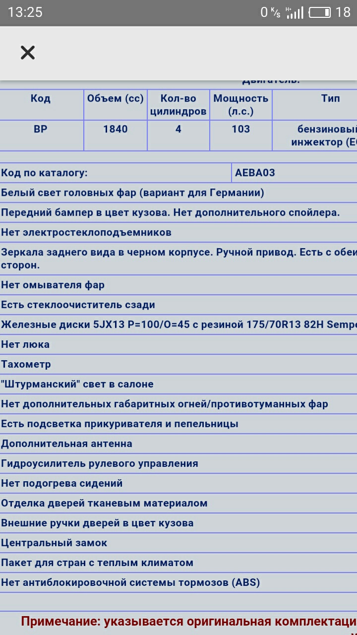 VIN комплектація) 2