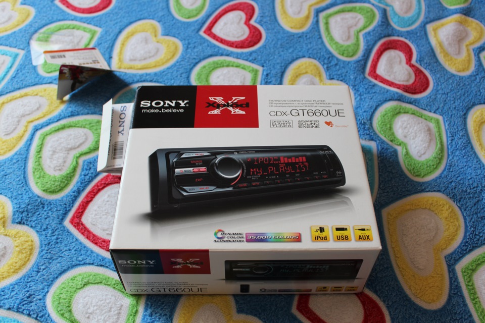 Новий мафон Sony CDX-GT660UE 1