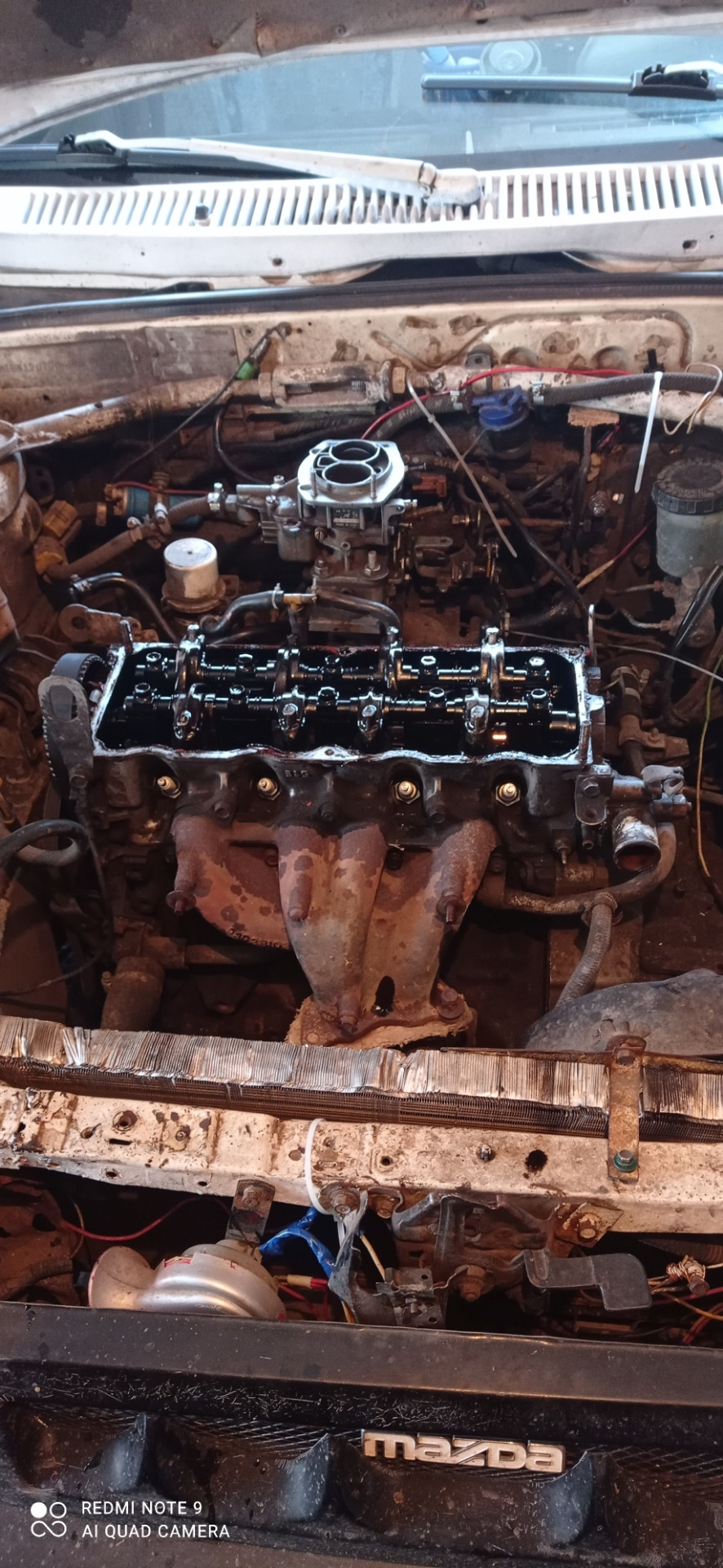 Ремонт двигуна В3 Mazda 323 BW 3