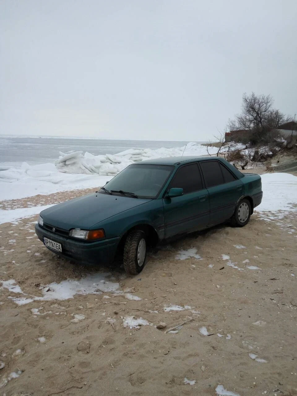 Море зимой